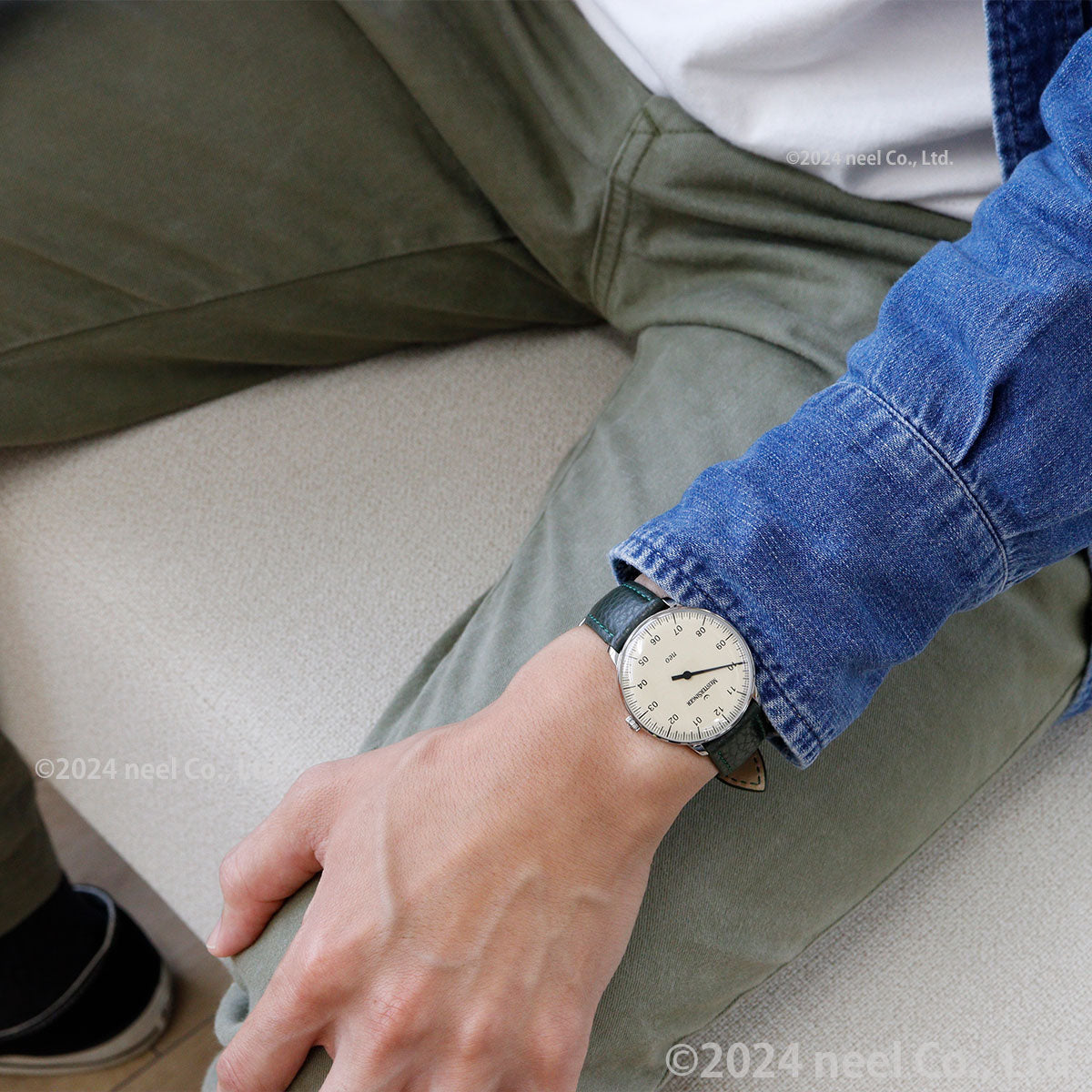 マイスタージンガー MeisterSinger ネオ アイボリー 36mm Neo Ivory 自動巻き 腕時計 メンズ レディース NES903