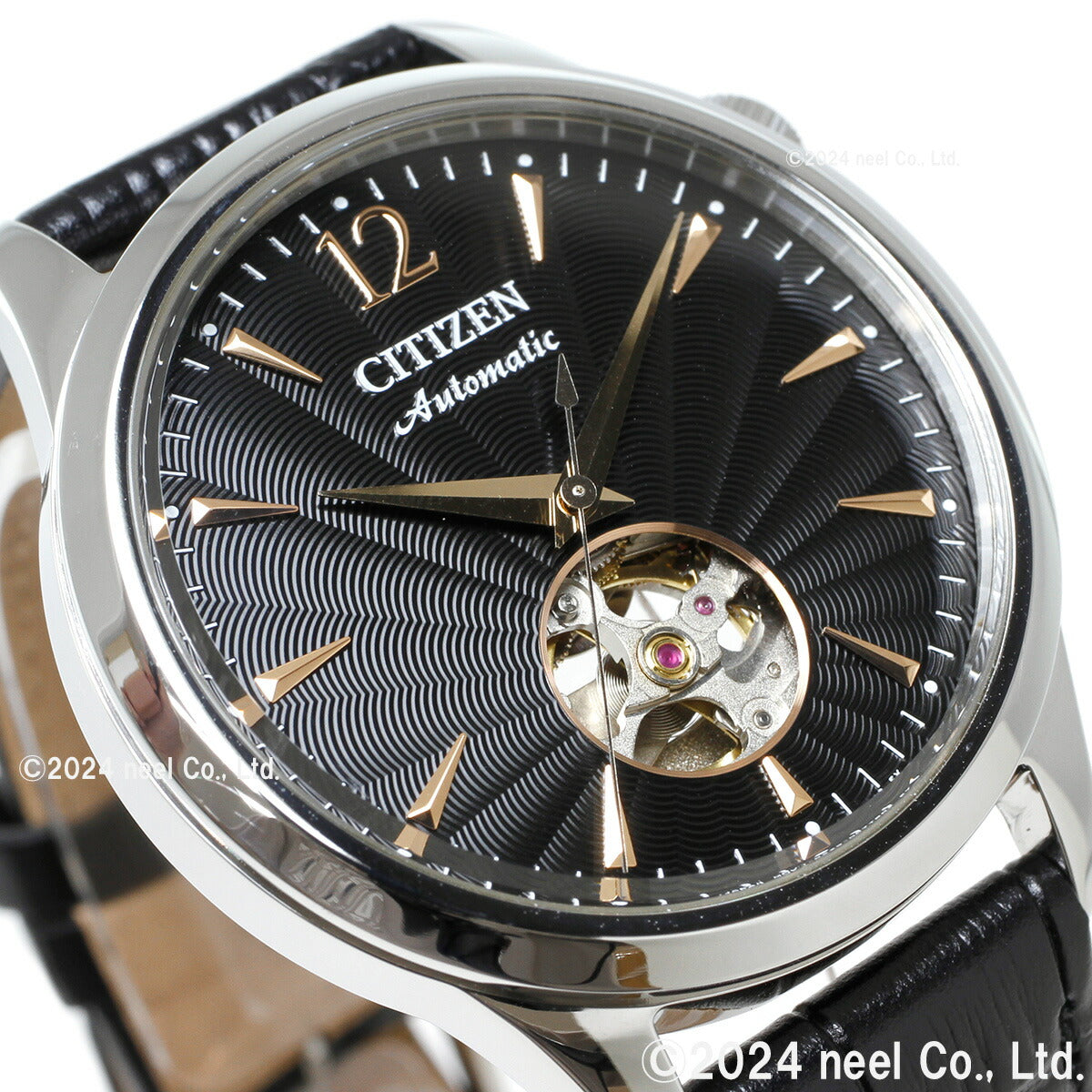 シチズンコレクション CITIZEN COLLECTION メカニカル 自動巻き 機械式 腕時計 メンズ NH9131-14E オープンハート【2024 新作】