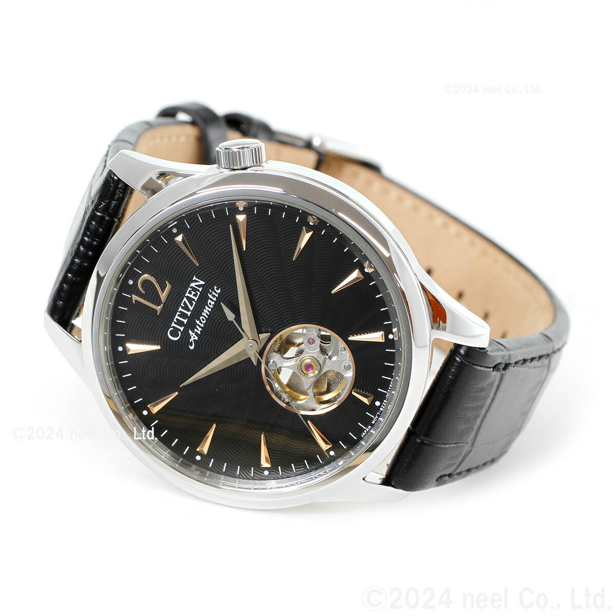 シチズンコレクション CITIZEN COLLECTION メカニカル 自動巻き 機械式 腕時計 メンズ NH9131-14E オープンハート【2024 新作】