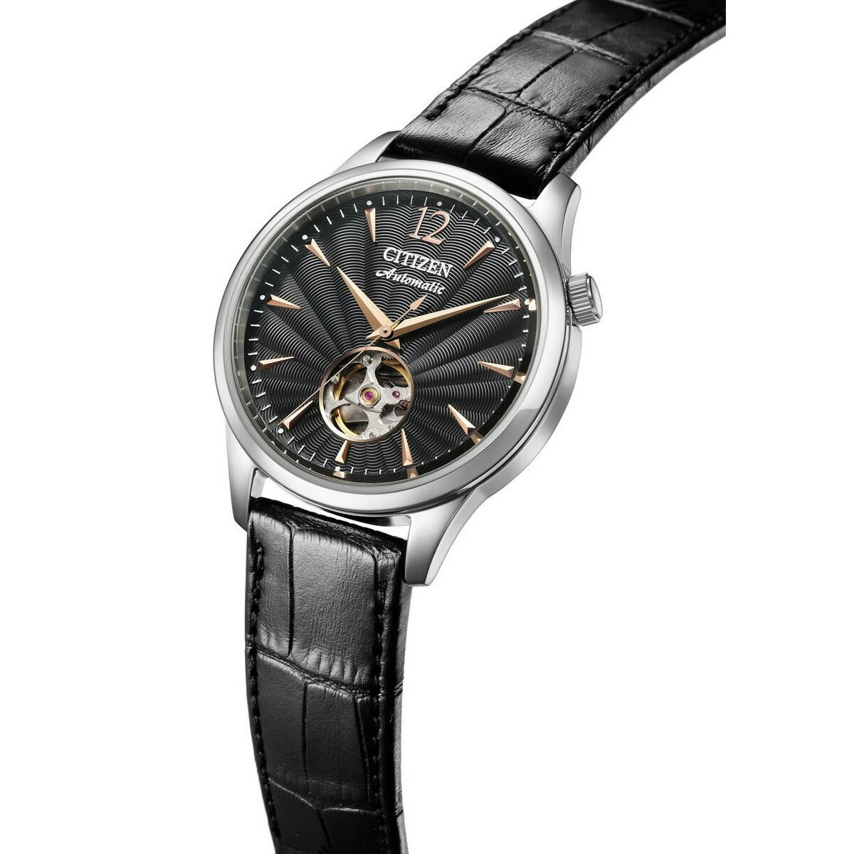 シチズンコレクション CITIZEN COLLECTION メカニカル 自動巻き 機械式 腕時計 メンズ NH9131-14E オープンハート【2024 新作】