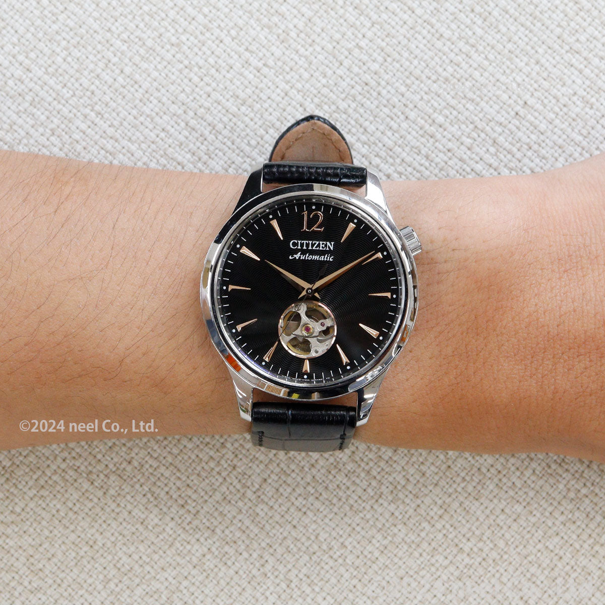 シチズンコレクション CITIZEN COLLECTION メカニカル 自動巻き 機械式 腕時計 メンズ NH9131-14E オープンハート【2024 新作】