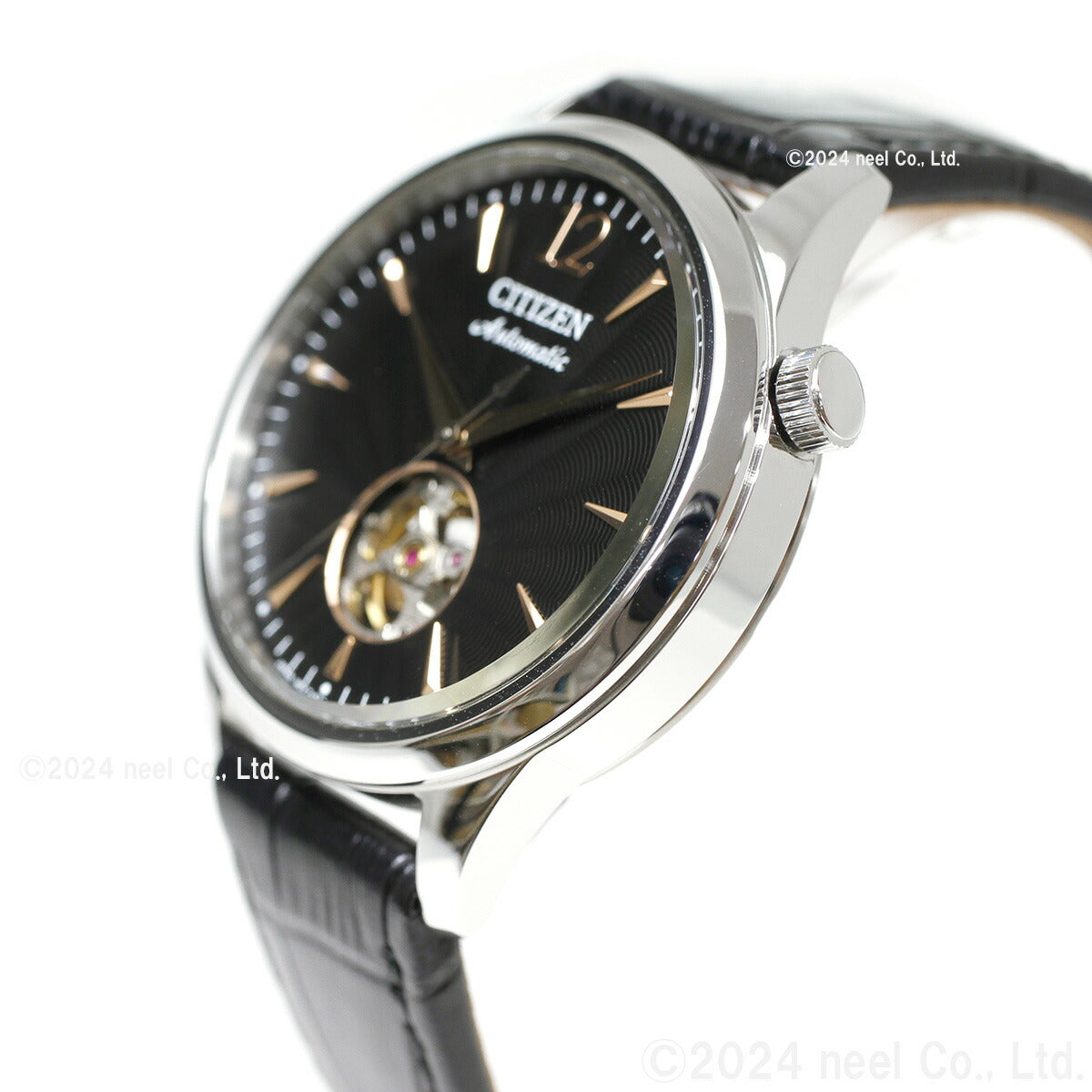 シチズンコレクション CITIZEN COLLECTION メカニカル 自動巻き 機械式 腕時計 メンズ NH9131-14E オープンハート【2024 新作】