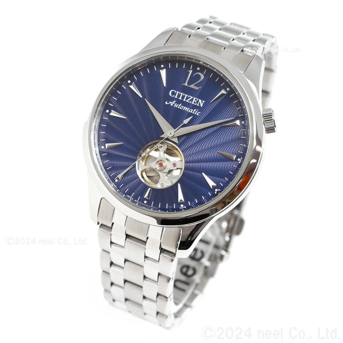 シチズンコレクション CITIZEN COLLECTION メカニカル 自動巻き 機械式 腕時計 メンズ NH9131-73L オープンハート【2024 新作】