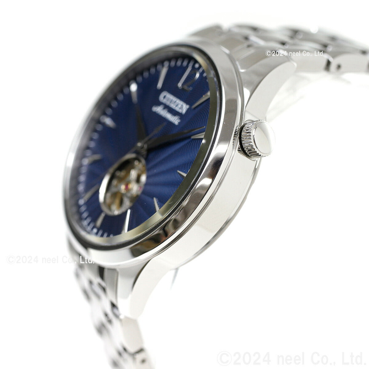 シチズンコレクション CITIZEN COLLECTION メカニカル 自動巻き 機械式 腕時計 メンズ NH9131-73L オープンハート【2024 新作】