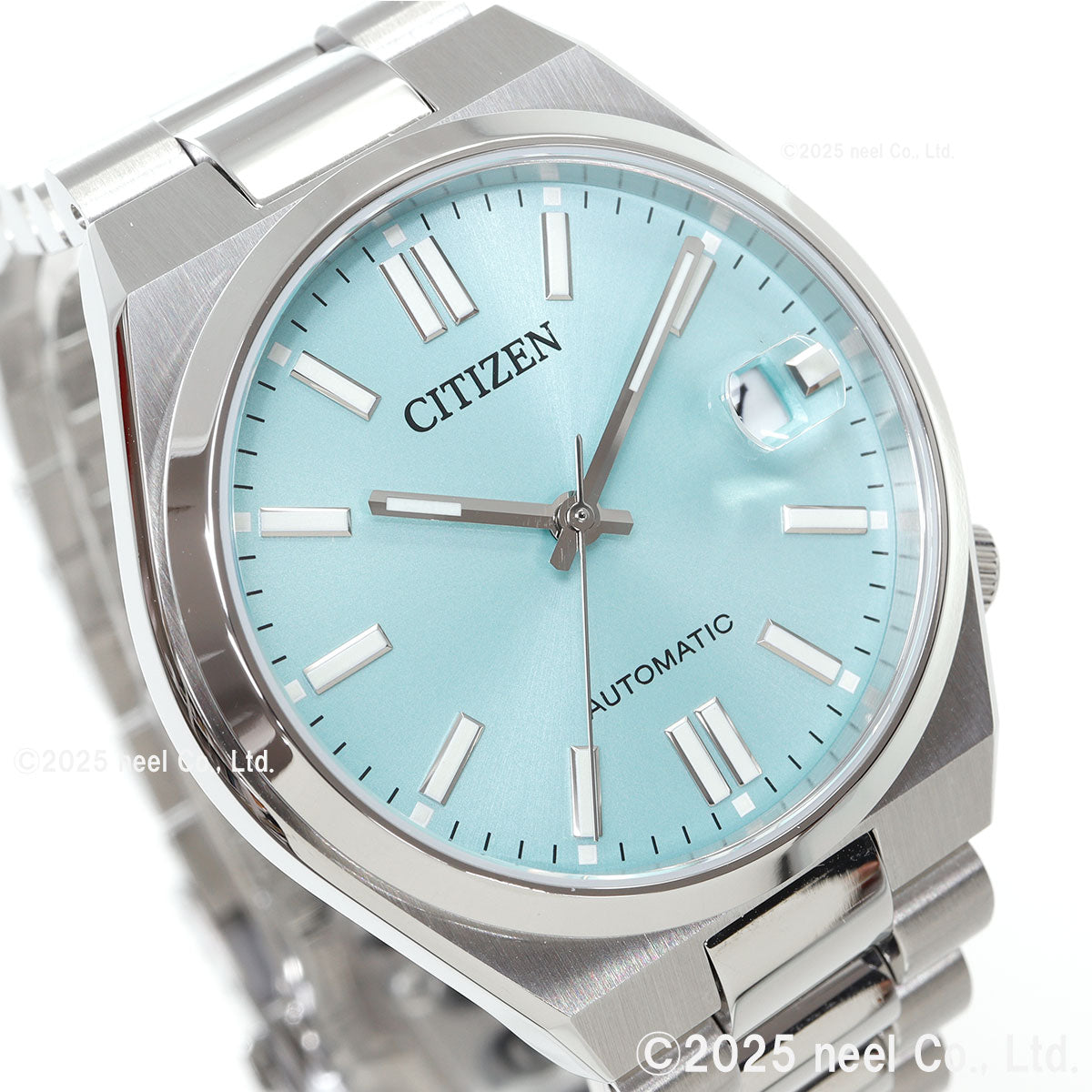 シチズンコレクション CITIZEN COLLECTION メカニカル 自動巻き 機械式 腕時計 メンズ レディース NJ0200-50L TSUYOSA 37mm アイスブルー【2025 新作】