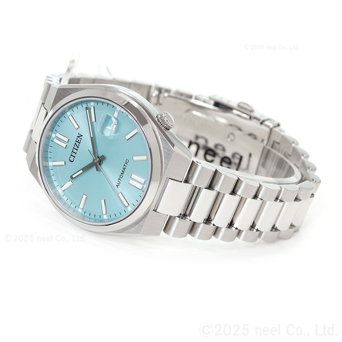 シチズンコレクション CITIZEN COLLECTION メカニカル 自動巻き 機械式 腕時計 メンズ レディース NJ0200-50L TSUYOSA 37mm アイスブルー【2025 新作】