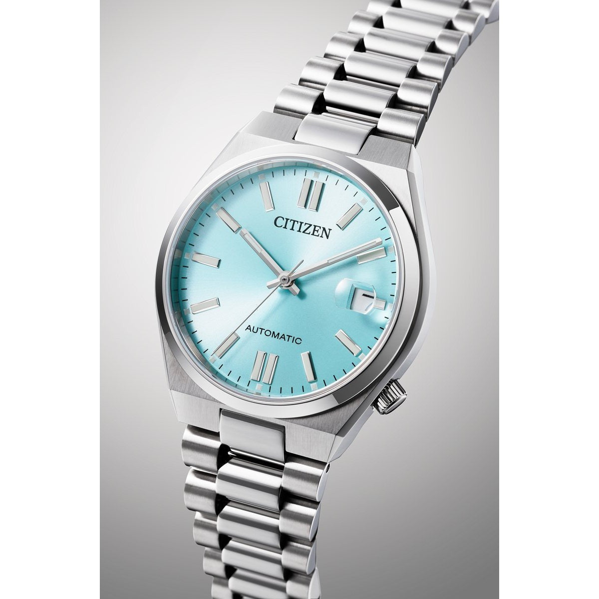 シチズンコレクション CITIZEN COLLECTION メカニカル 自動巻き 機械式 腕時計 メンズ レディース NJ0200-50L TSUYOSA 37mm アイスブルー【2025 新作】