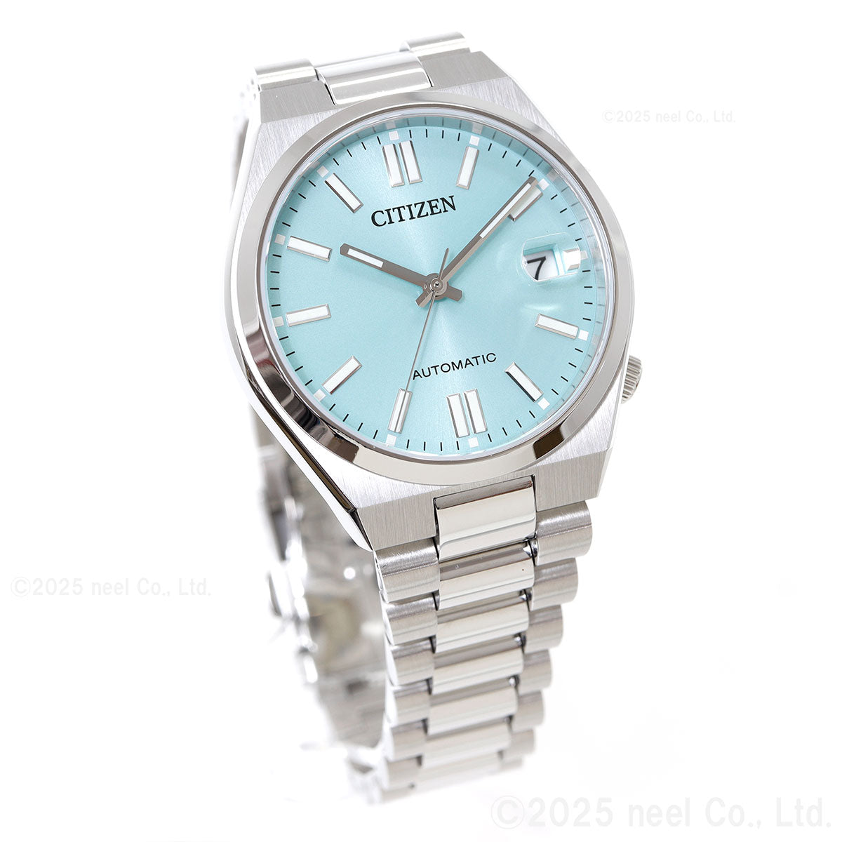 シチズンコレクション CITIZEN COLLECTION メカニカル 自動巻き 機械式 腕時計 メンズ レディース NJ0200-50L TSUYOSA 37mm アイスブルー【2025 新作】