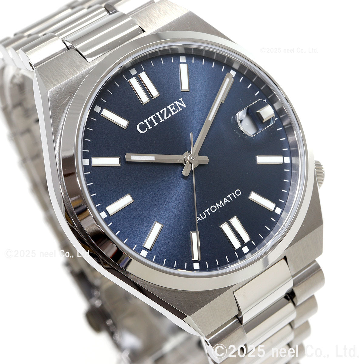 シチズンコレクション CITIZEN COLLECTION メカニカル 自動巻き 機械式 腕時計 メンズ レディース NJ0200-50M TSUYOSA 37mm グレーブルー【2025 新作】