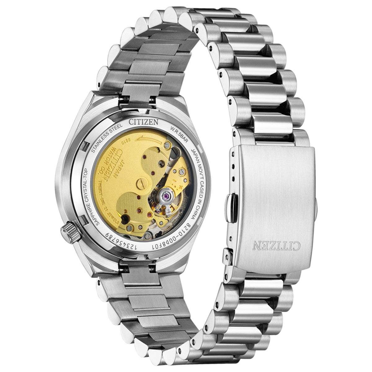 シチズンコレクション CITIZEN COLLECTION メカニカル 自動巻き 機械式 腕時計 メンズ レディース NJ0200-50M TSUYOSA 37mm グレーブルー【2025 新作】