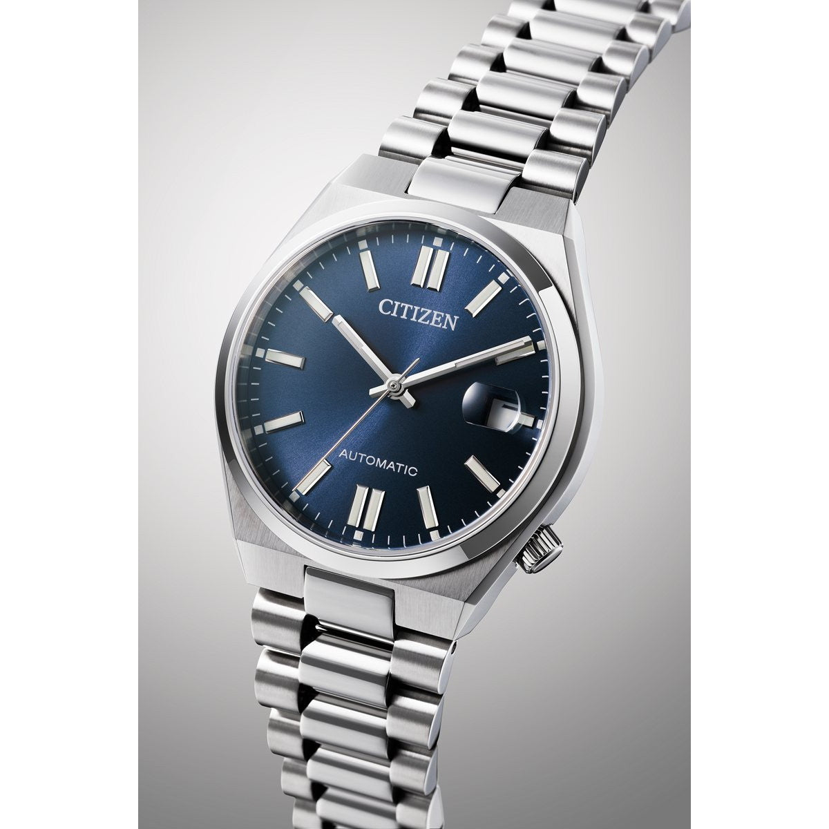 シチズンコレクション CITIZEN COLLECTION メカニカル 自動巻き 機械式 腕時計 メンズ レディース NJ0200-50M TSUYOSA 37mm グレーブルー【2025 新作】