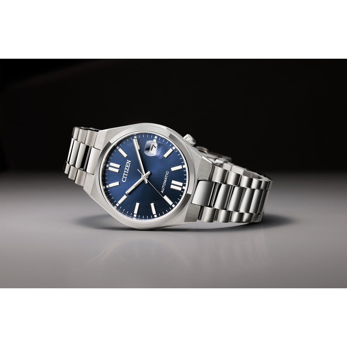 シチズンコレクション CITIZEN COLLECTION メカニカル 自動巻き 機械式 腕時計 メンズ レディース NJ0200-50M TSUYOSA 37mm グレーブルー【2025 新作】