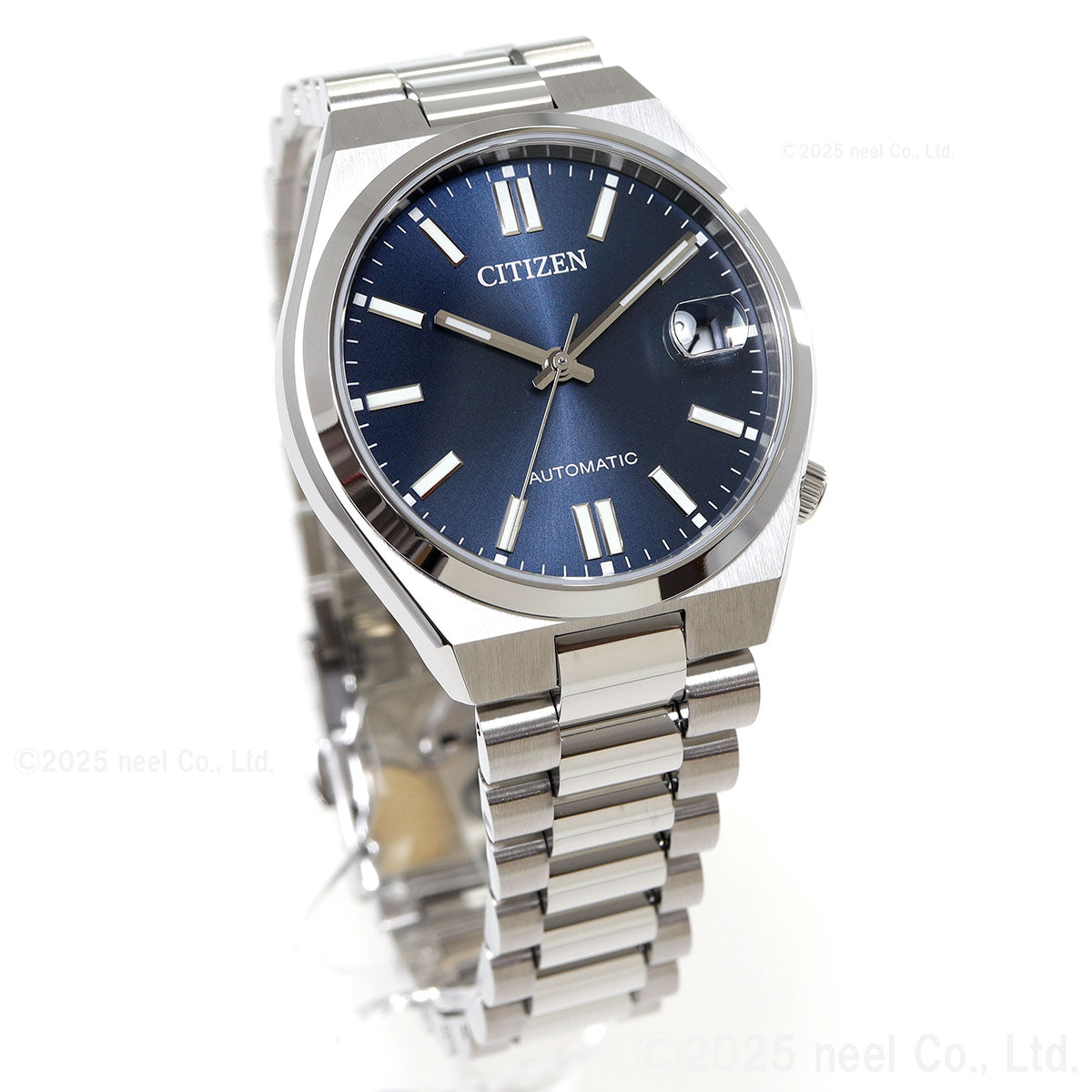 シチズンコレクション CITIZEN COLLECTION メカニカル 自動巻き 機械式 腕時計 メンズ レディース NJ0200-50M TSUYOSA 37mm グレーブルー【2025 新作】