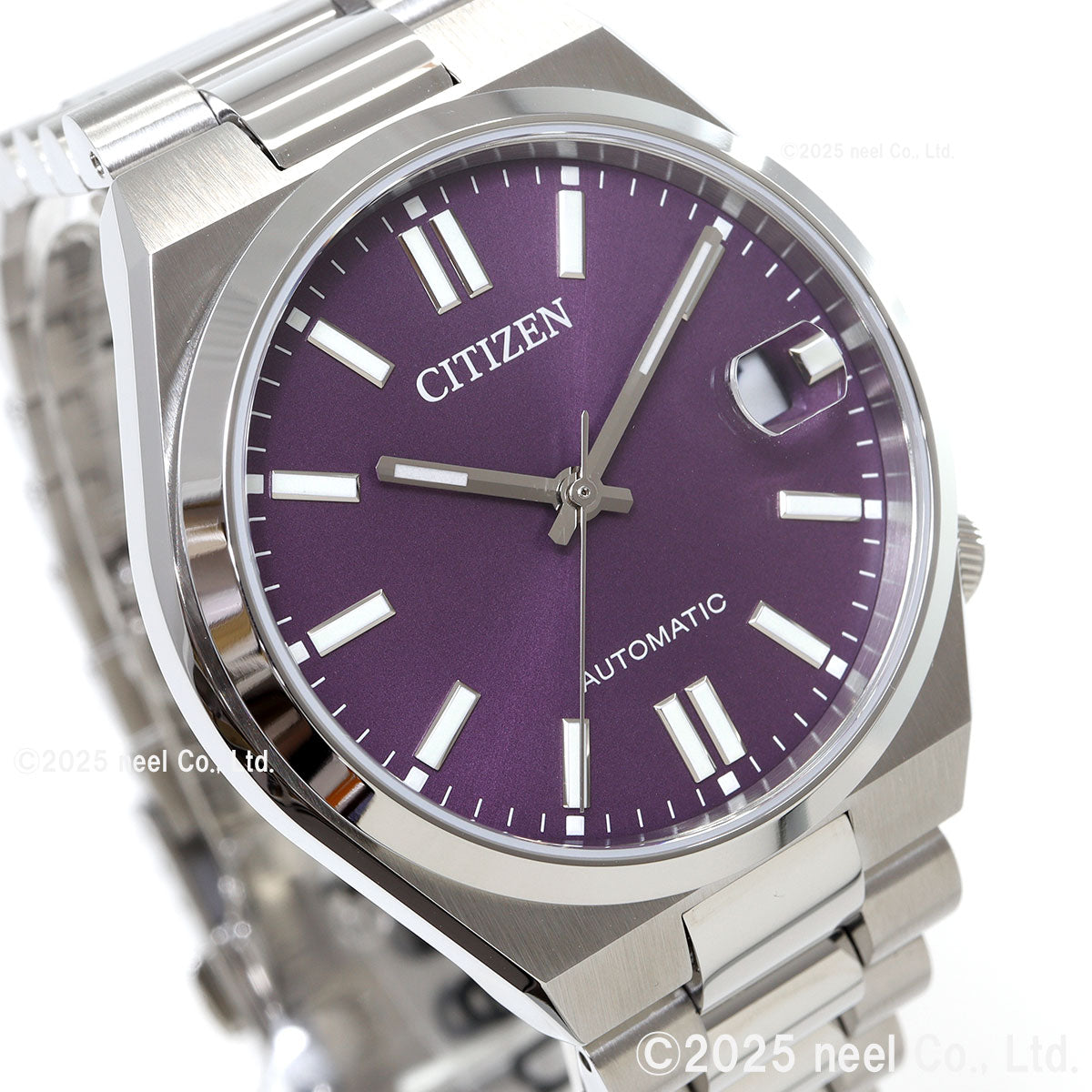 シチズンコレクション CITIZEN COLLECTION メカニカル 自動巻き 機械式 腕時計 メンズ レディース NJ0200-50W TSUYOSA 37mm バイオレット【2025 新作】
