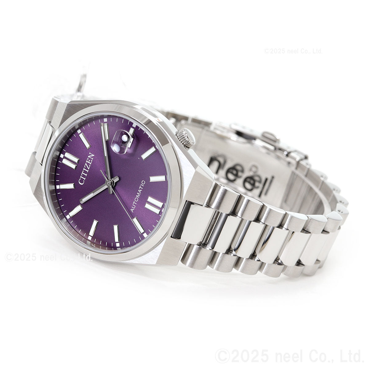 シチズンコレクション CITIZEN COLLECTION メカニカル 自動巻き 機械式 腕時計 メンズ レディース NJ0200-50W TSUYOSA 37mm バイオレット【2025 新作】