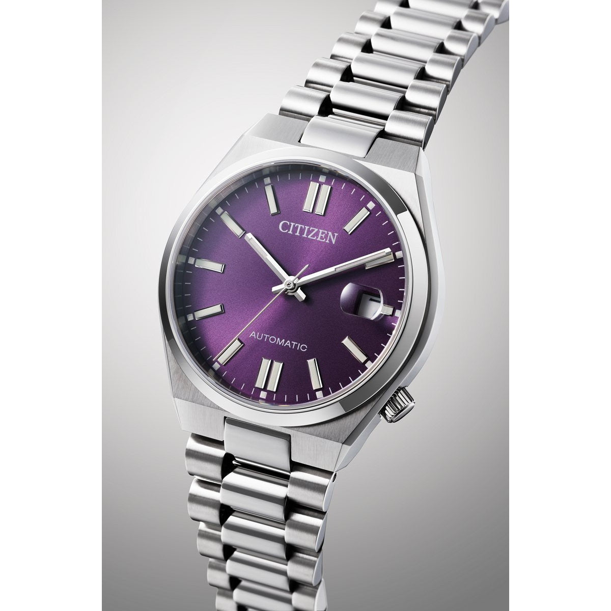 シチズンコレクション CITIZEN COLLECTION メカニカル 自動巻き 機械式 腕時計 メンズ レディース NJ0200-50W TSUYOSA 37mm バイオレット【2025 新作】
