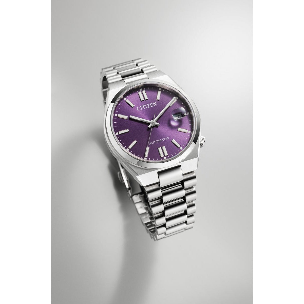 シチズンコレクション CITIZEN COLLECTION メカニカル 自動巻き 機械式 腕時計 メンズ レディース NJ0200-50W TSUYOSA 37mm バイオレット【2025 新作】