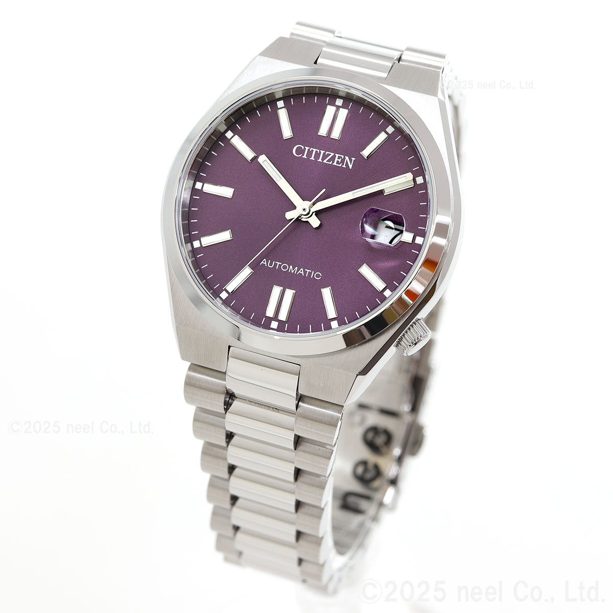 シチズンコレクション CITIZEN COLLECTION メカニカル 自動巻き 機械式 腕時計 メンズ レディース NJ0200-50W TSUYOSA 37mm バイオレット【2025 新作】