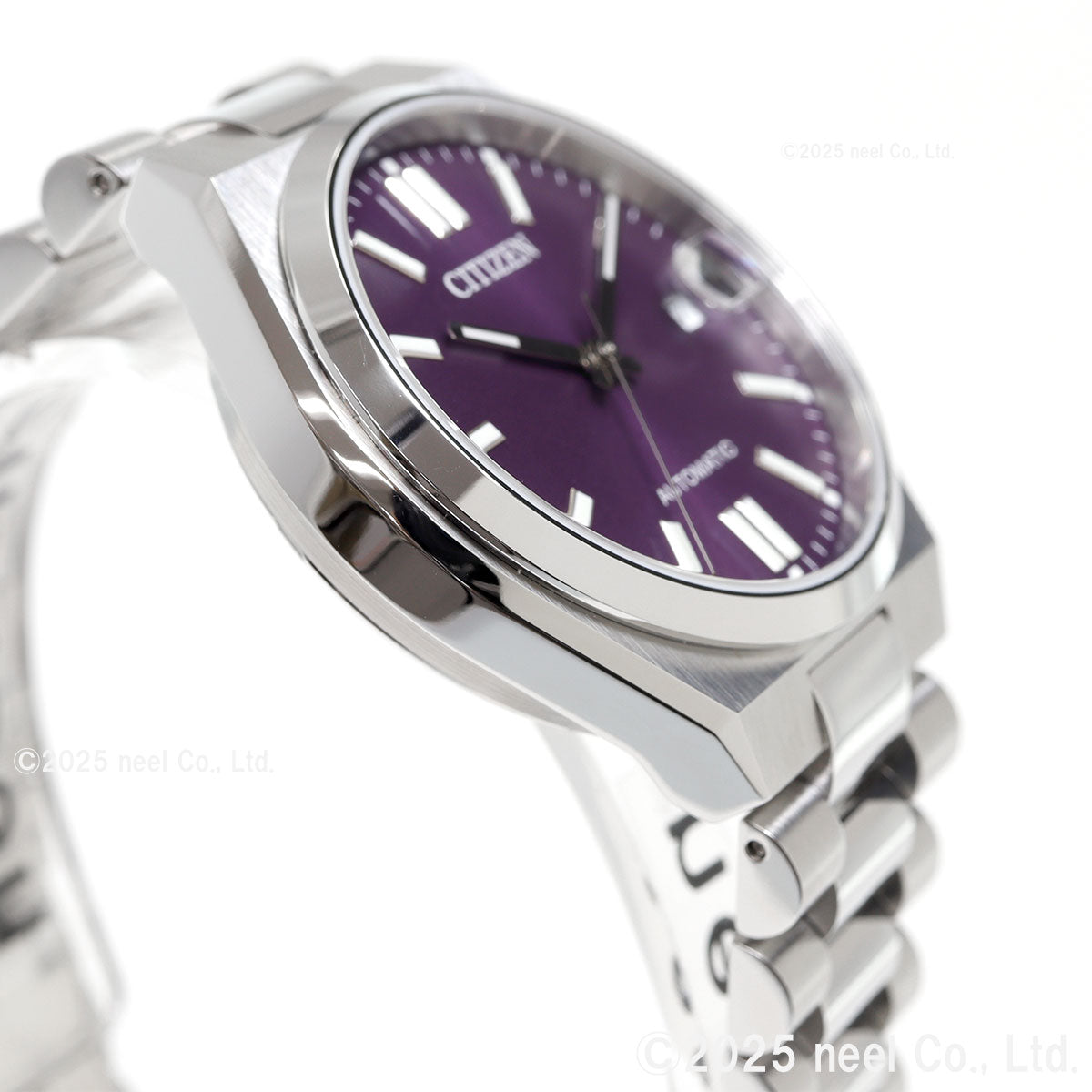 シチズンコレクション CITIZEN COLLECTION メカニカル 自動巻き 機械式 腕時計 メンズ レディース NJ0200-50W TSUYOSA 37mm バイオレット【2025 新作】