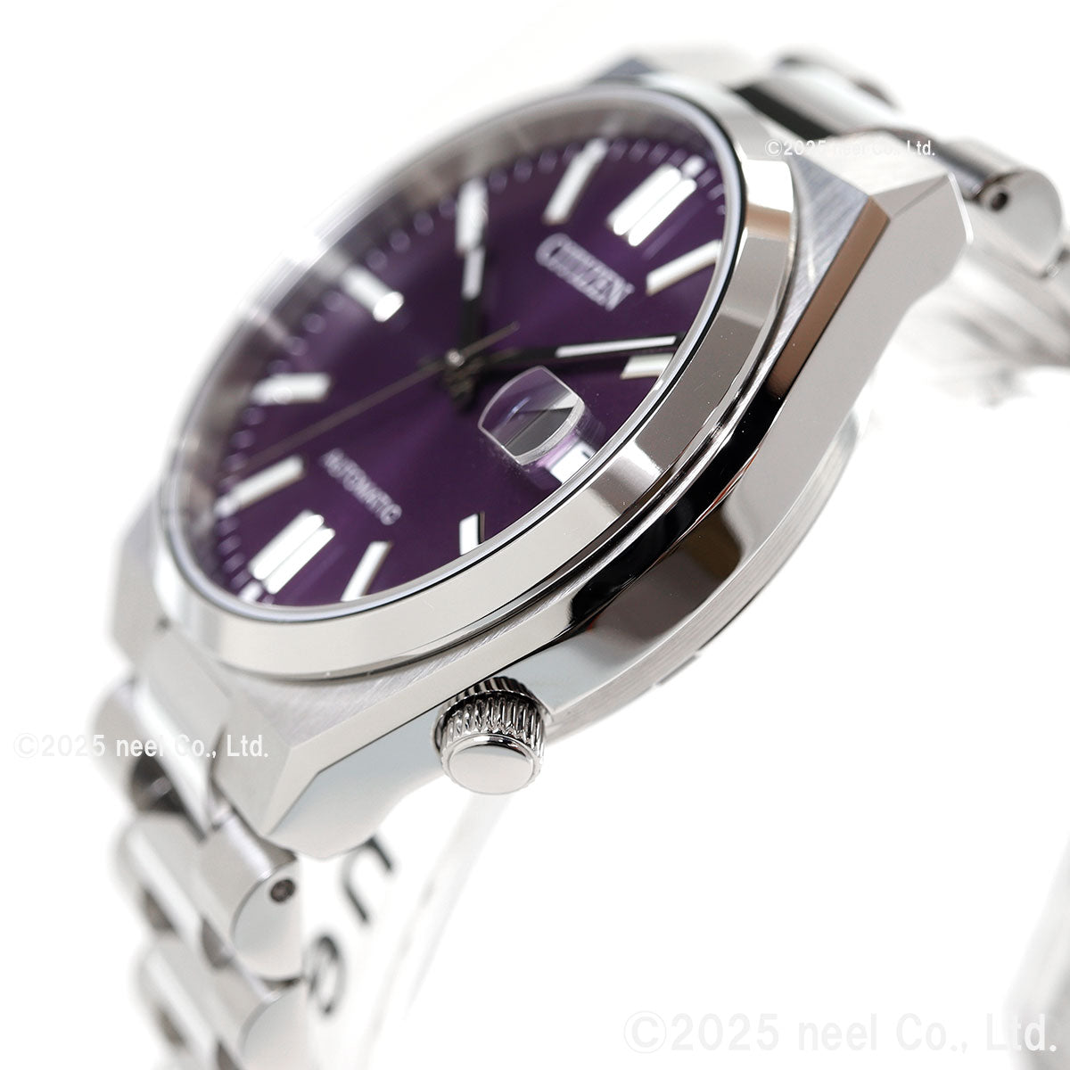 シチズンコレクション CITIZEN COLLECTION メカニカル 自動巻き 機械式 腕時計 メンズ レディース NJ0200-50W TSUYOSA 37mm バイオレット【2025 新作】