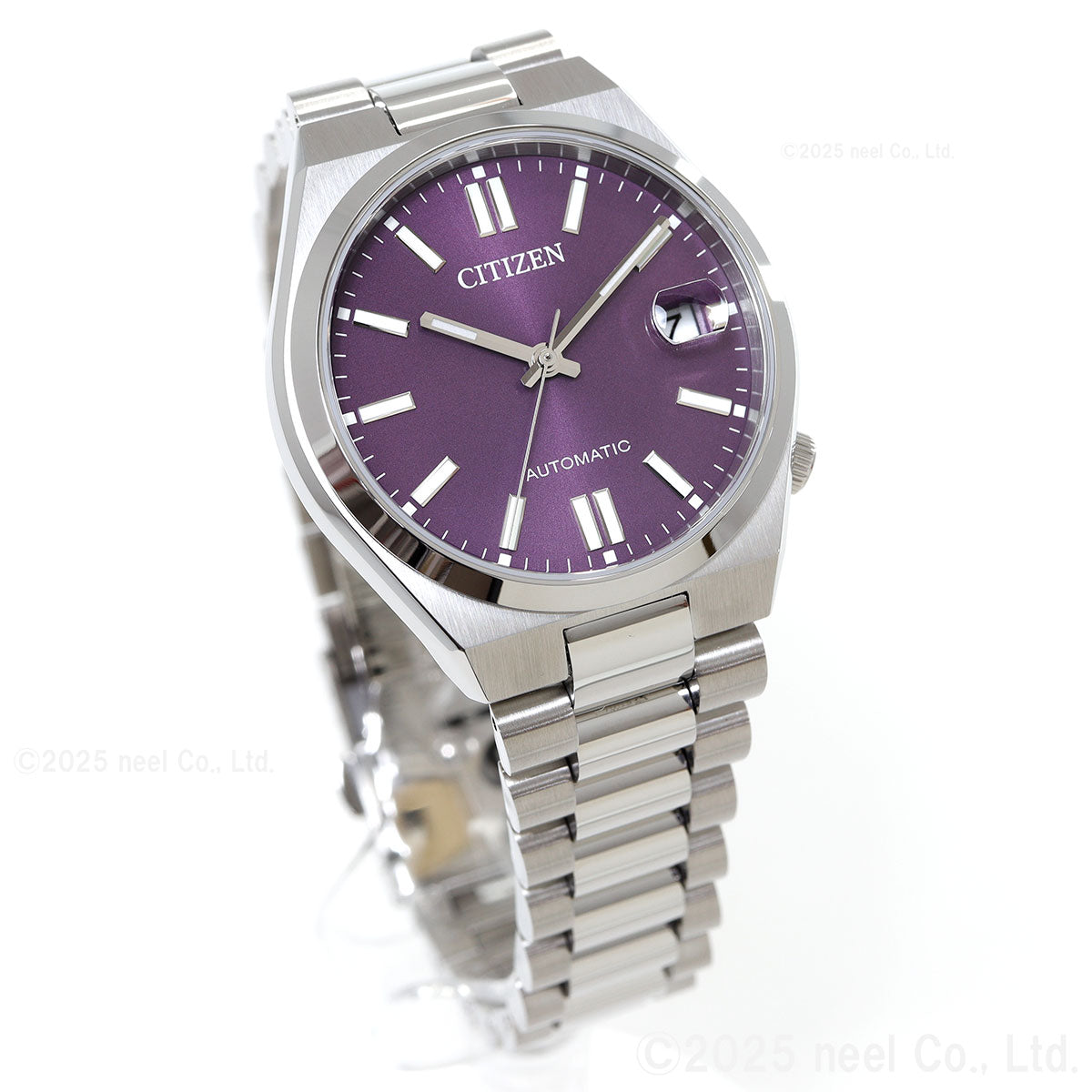 シチズンコレクション CITIZEN COLLECTION メカニカル 自動巻き 機械式 腕時計 メンズ レディース NJ0200-50W TSUYOSA 37mm バイオレット【2025 新作】