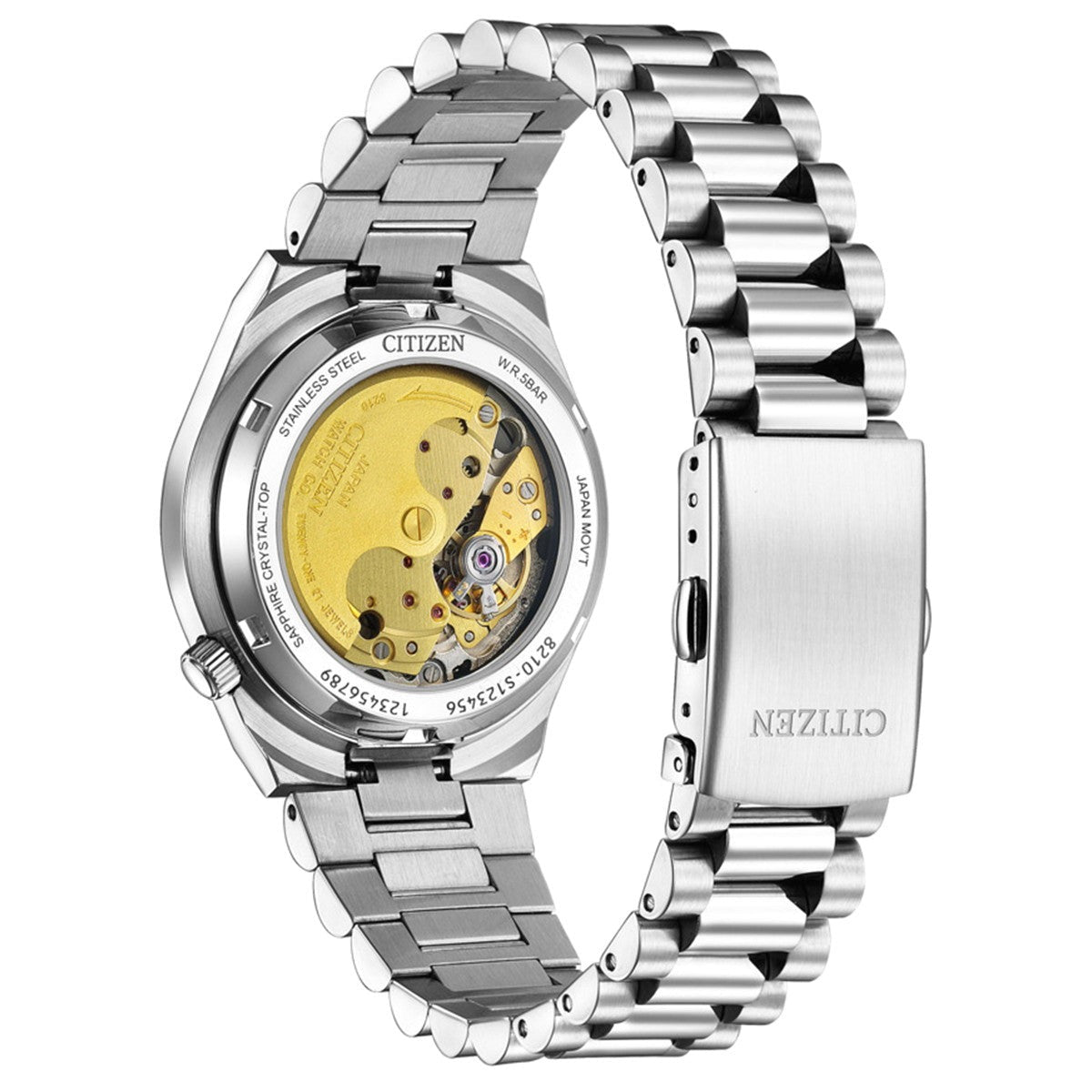 シチズンコレクション CITIZEN COLLECTION メカニカル 自動巻き 機械式 腕時計 メンズ レディース NJ0200-50X TSUYOSA 37mm ダークグリーン【2025 新作】