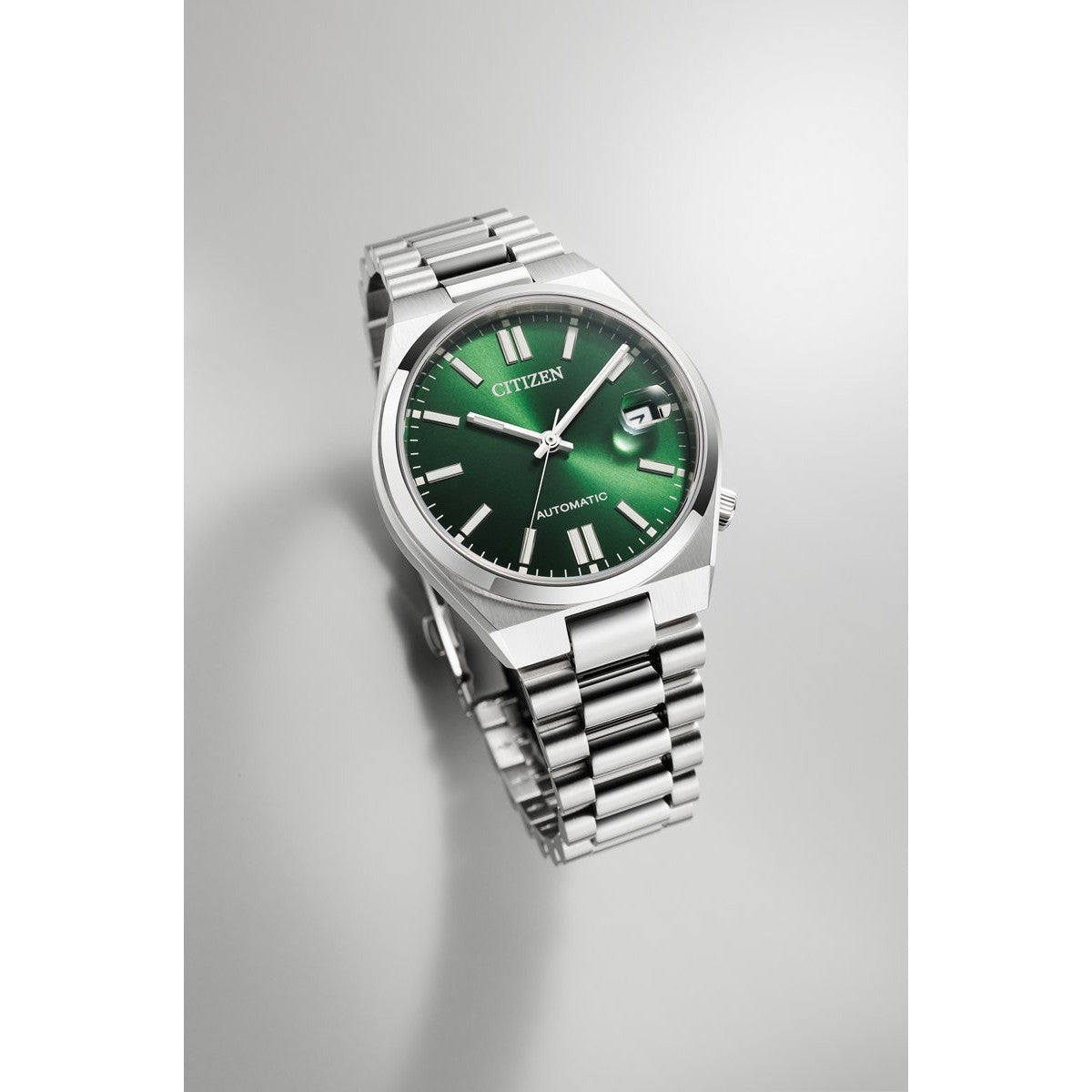 シチズンコレクション CITIZEN COLLECTION メカニカル 自動巻き 機械式 腕時計 メンズ レディース NJ0200-50X TSUYOSA 37mm ダークグリーン【2025 新作】