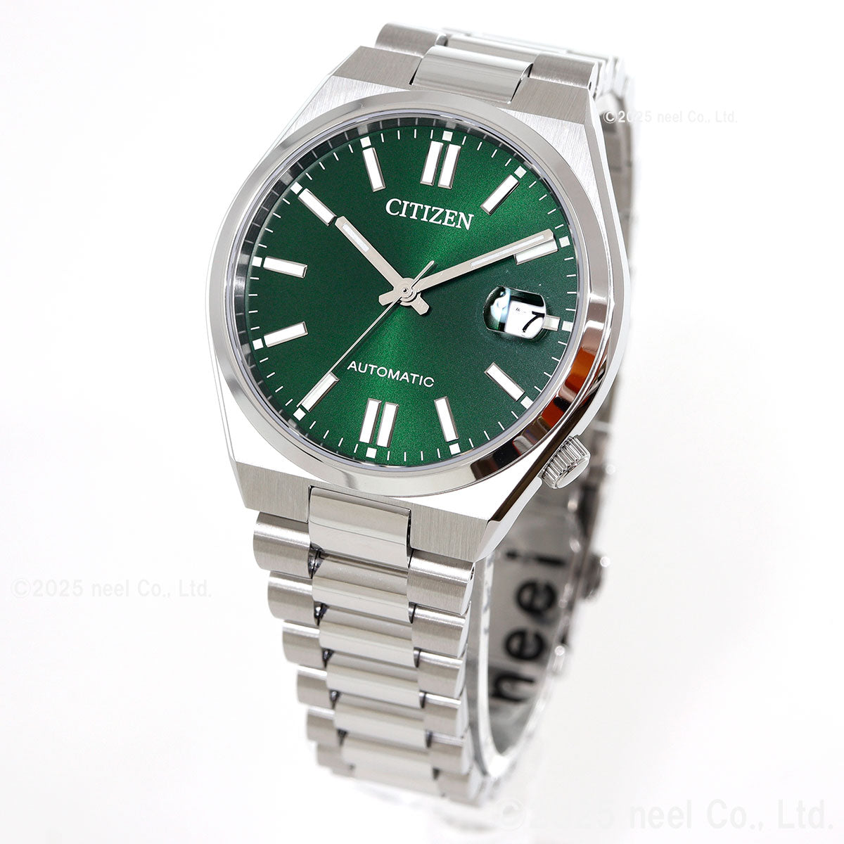 シチズンコレクション CITIZEN COLLECTION メカニカル 自動巻き 機械式 腕時計 メンズ レディース NJ0200-50X TSUYOSA 37mm ダークグリーン【2025 新作】