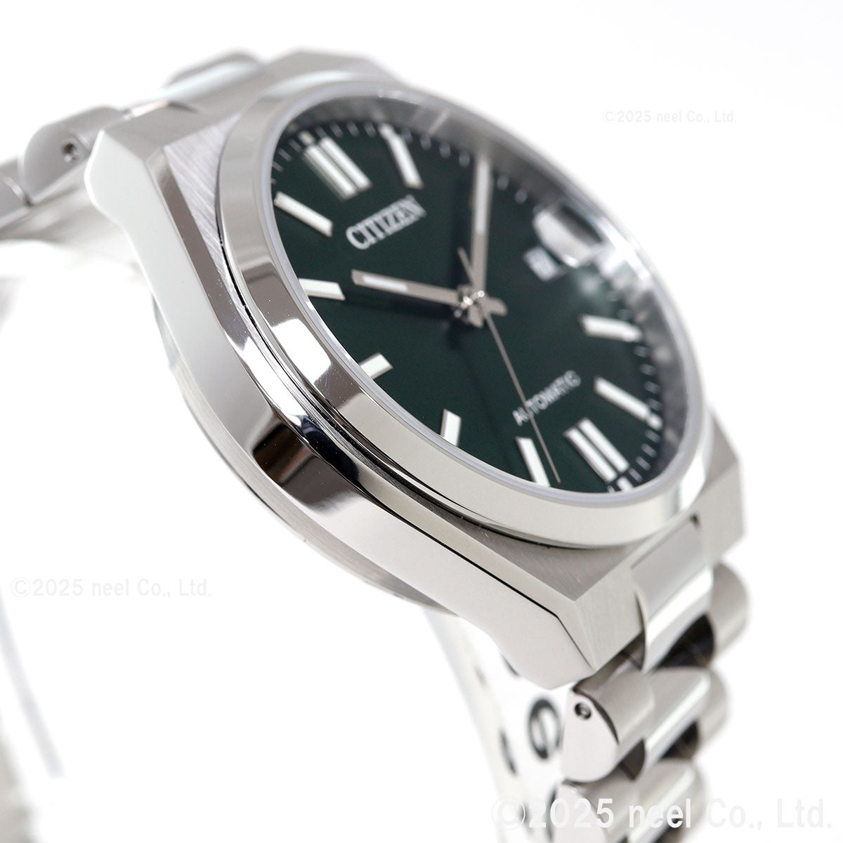 シチズンコレクション CITIZEN COLLECTION メカニカル 自動巻き 機械式 腕時計 メンズ レディース NJ0200-50X TSUYOSA 37mm ダークグリーン【2025 新作】