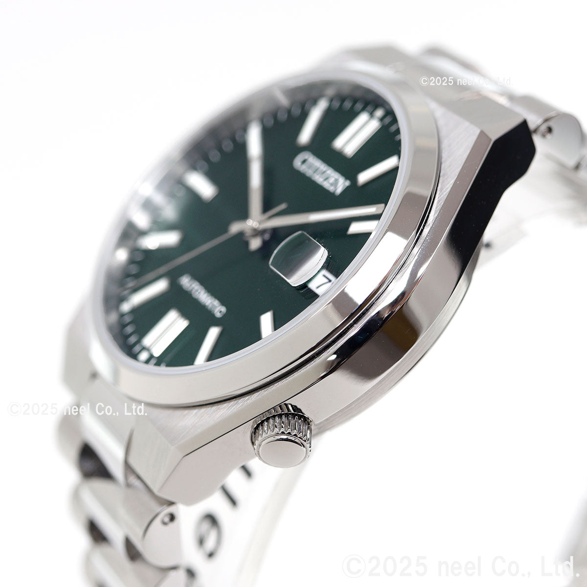 シチズンコレクション CITIZEN COLLECTION メカニカル 自動巻き 機械式 腕時計 メンズ レディース NJ0200-50X TSUYOSA 37mm ダークグリーン【2025 新作】