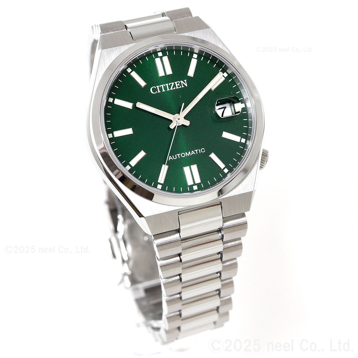 シチズンコレクション CITIZEN COLLECTION メカニカル 自動巻き 機械式 腕時計 メンズ レディース NJ0200-50X TSUYOSA 37mm ダークグリーン【2025 新作】