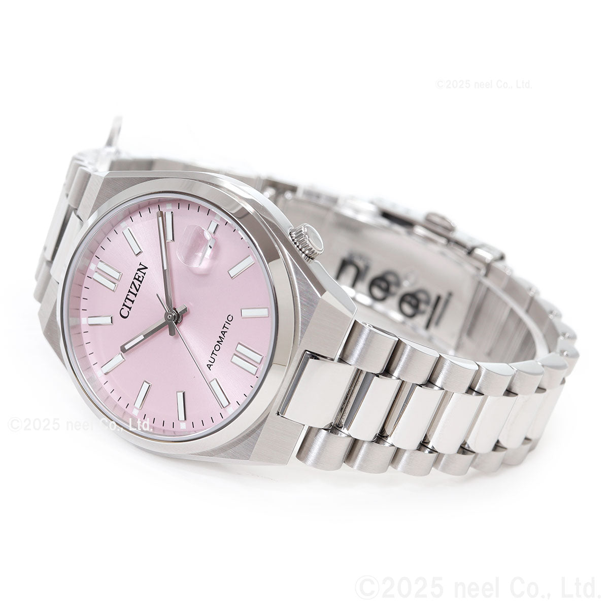 シチズンコレクション CITIZEN COLLECTION メカニカル 自動巻き 機械式 腕時計 メンズ レディース NJ0200-50Z TSUYOSA 37mm パステルピンク【2025 新作】