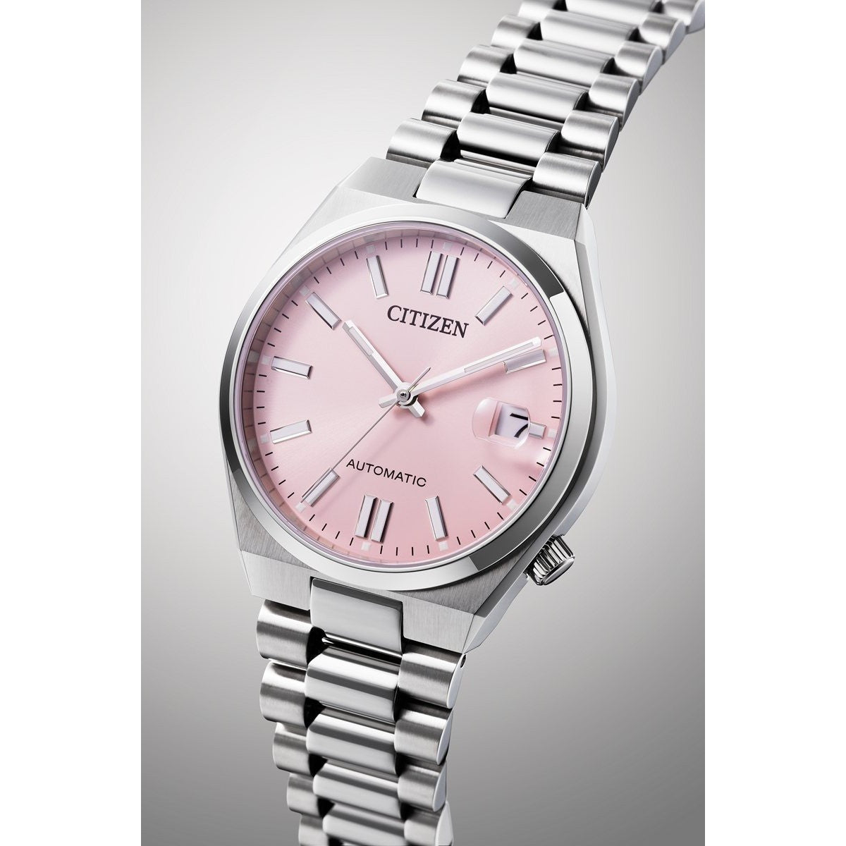 シチズンコレクション CITIZEN COLLECTION メカニカル 自動巻き 機械式 腕時計 メンズ レディース NJ0200-50Z TSUYOSA 37mm パステルピンク【2025 新作】