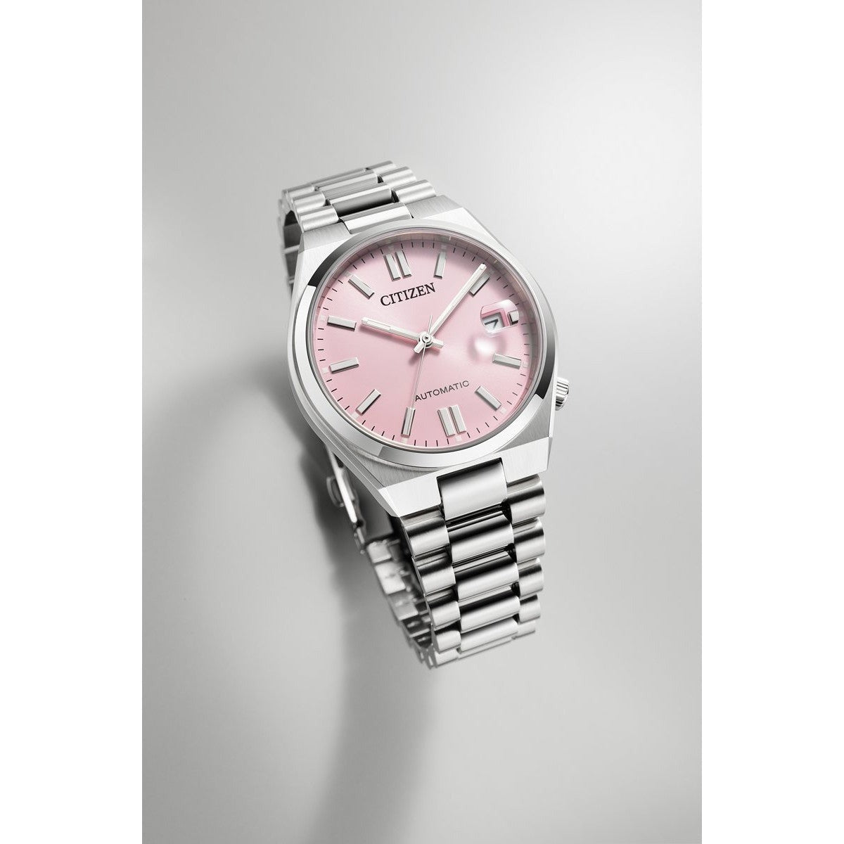 シチズンコレクション CITIZEN COLLECTION メカニカル 自動巻き 機械式 腕時計 メンズ レディース NJ0200-50Z TSUYOSA 37mm パステルピンク【2025 新作】