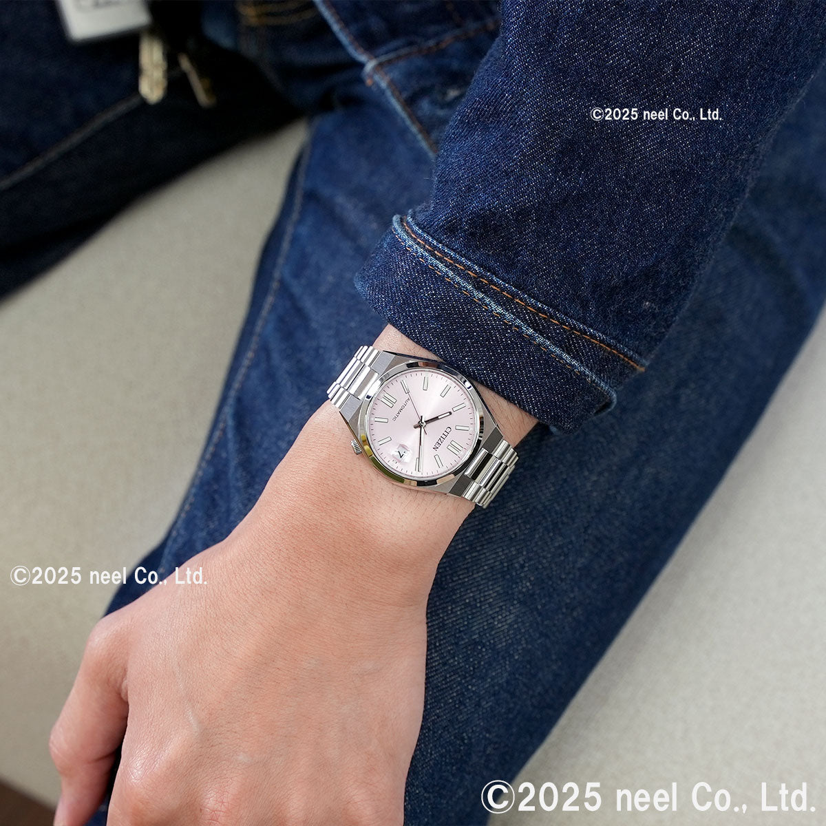 シチズンコレクション CITIZEN COLLECTION メカニカル 自動巻き 機械式 腕時計 メンズ レディース NJ0200-50Z TSUYOSA 37mm パステルピンク【2025 新作】