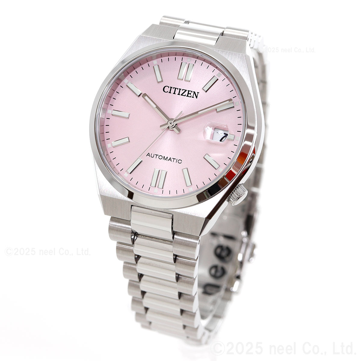 シチズンコレクション CITIZEN COLLECTION メカニカル 自動巻き 機械式 腕時計 メンズ レディース NJ0200-50Z TSUYOSA 37mm パステルピンク【2025 新作】