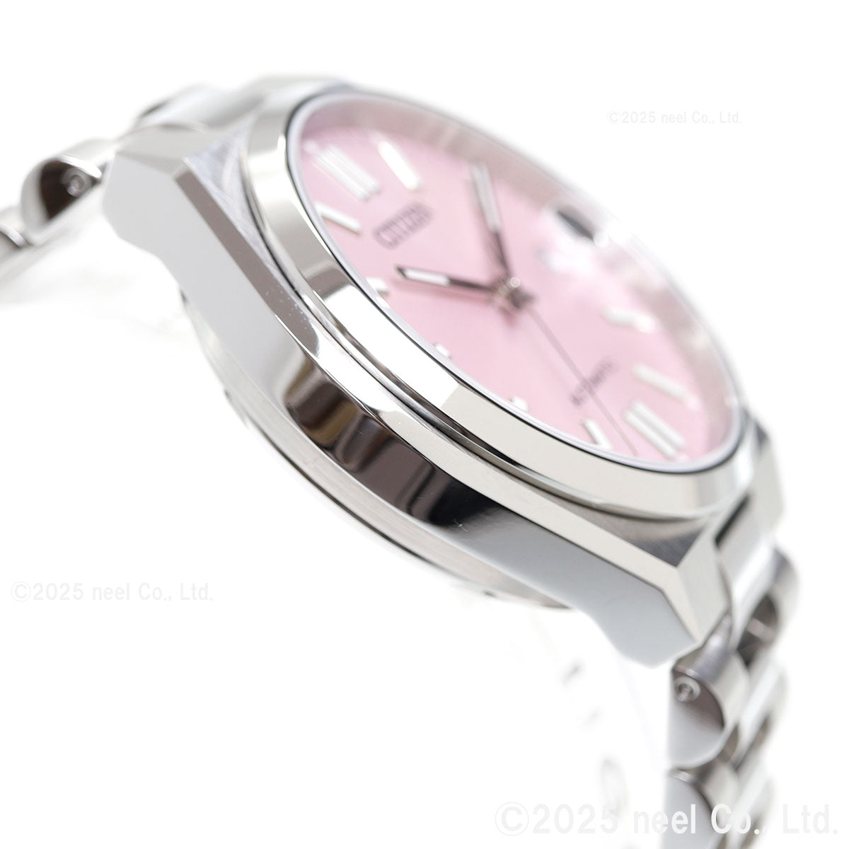 シチズンコレクション CITIZEN COLLECTION メカニカル 自動巻き 機械式 腕時計 メンズ レディース NJ0200-50Z TSUYOSA 37mm パステルピンク【2025 新作】