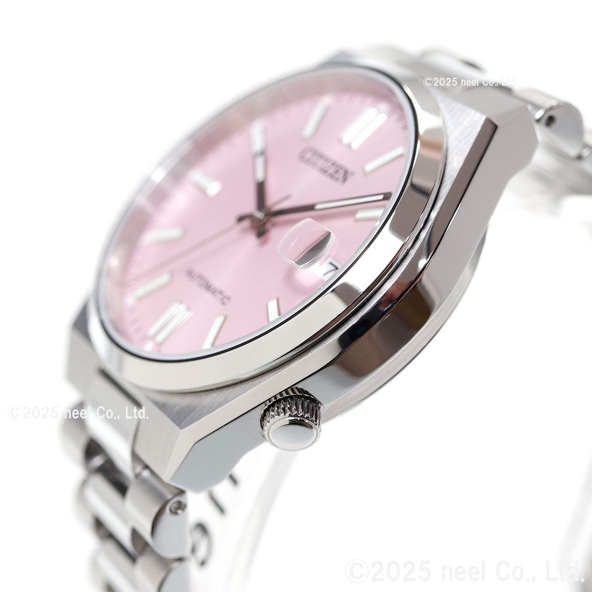 シチズンコレクション CITIZEN COLLECTION メカニカル 自動巻き 機械式 腕時計 メンズ レディース NJ0200-50Z TSUYOSA 37mm パステルピンク【2025 新作】