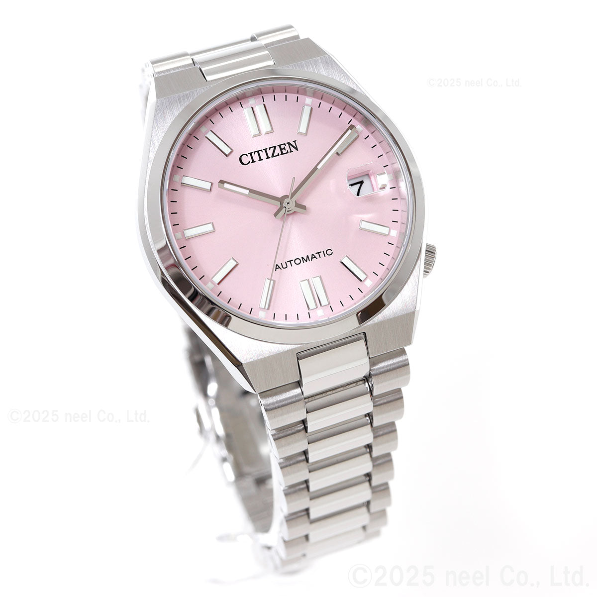 シチズンコレクション CITIZEN COLLECTION メカニカル 自動巻き 機械式 腕時計 メンズ レディース NJ0200-50Z TSUYOSA 37mm パステルピンク【2025 新作】