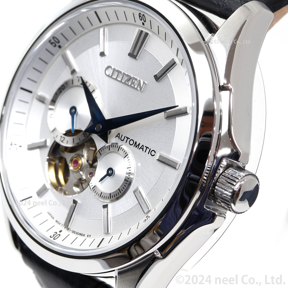 シチズンコレクション CITIZEN COLLECTION メカニカル 自動巻き 機械式 腕時計 メンズ NP1011-08A オープンハート【2025 新作】