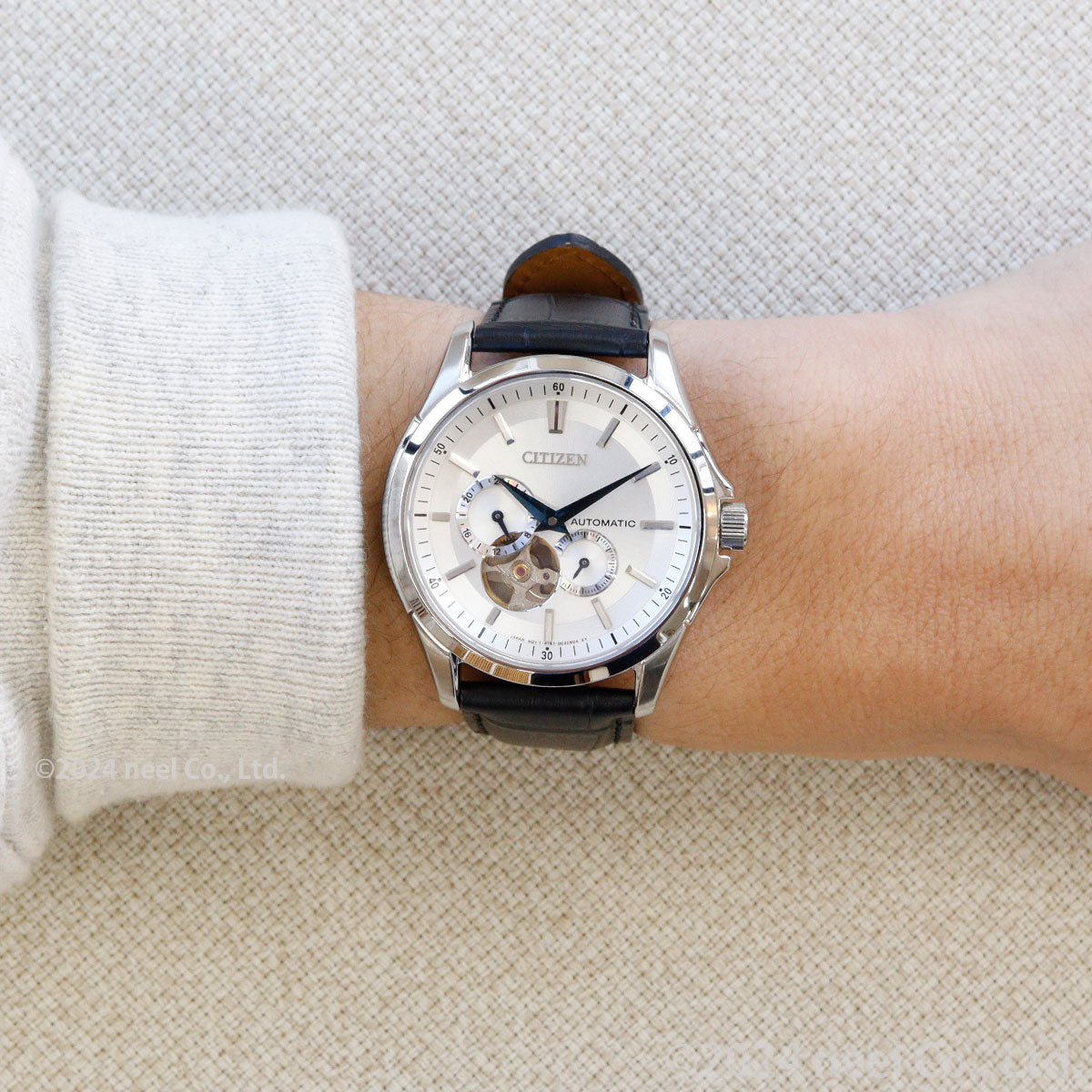 シチズンコレクション CITIZEN COLLECTION メカニカル 自動巻き 機械式 腕時計 メンズ NP1011-08A オープンハート【2025 新作】