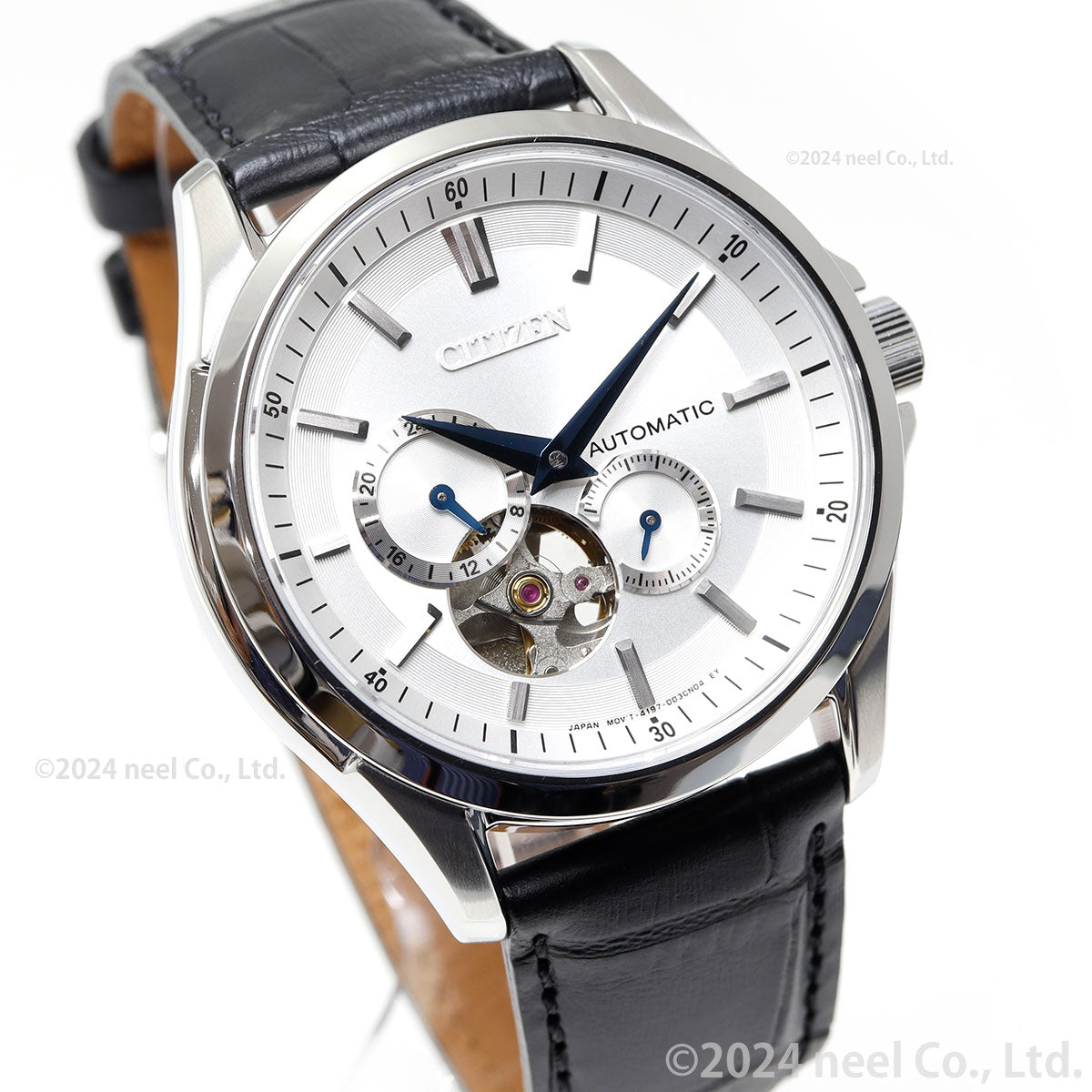 シチズンコレクション CITIZEN COLLECTION メカニカル 自動巻き 機械式 腕時計 メンズ NP1011-08A オープンハート【2025 新作】