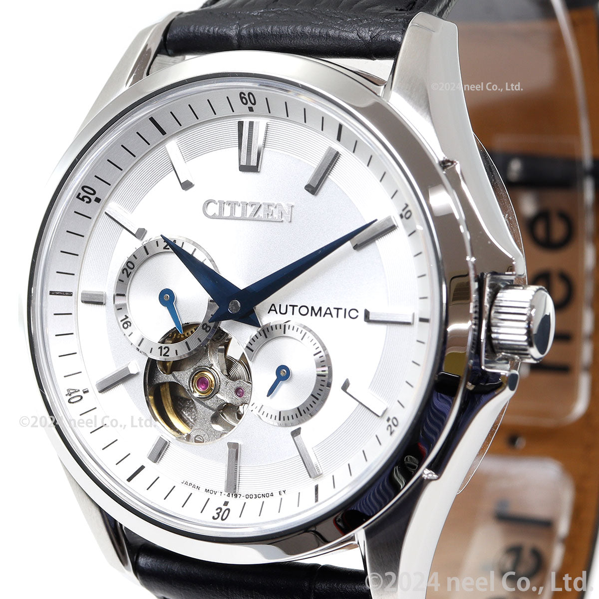 シチズンコレクション CITIZEN COLLECTION メカニカル 自動巻き 機械式 腕時計 メンズ NP1011-08A オープンハート【2025 新作】