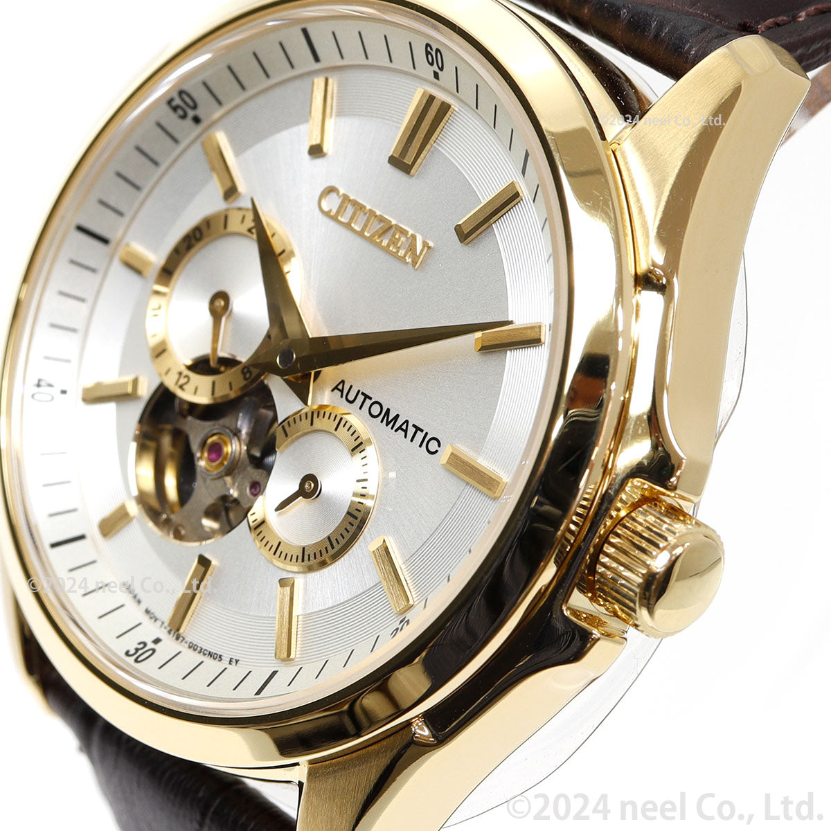 シチズンコレクション CITIZEN COLLECTION メカニカル 自動巻き 機械式 腕時計 メンズ NP1013-02P オープンハート【2025 新作】