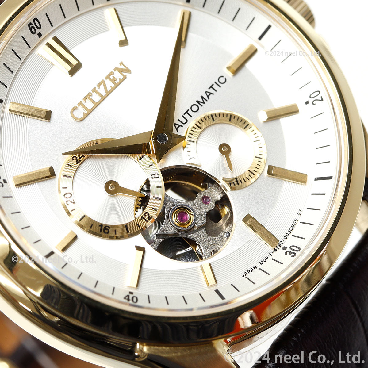 シチズンコレクション CITIZEN COLLECTION メカニカル 自動巻き 機械式 腕時計 メンズ NP1013-02P オープンハート【2025 新作】