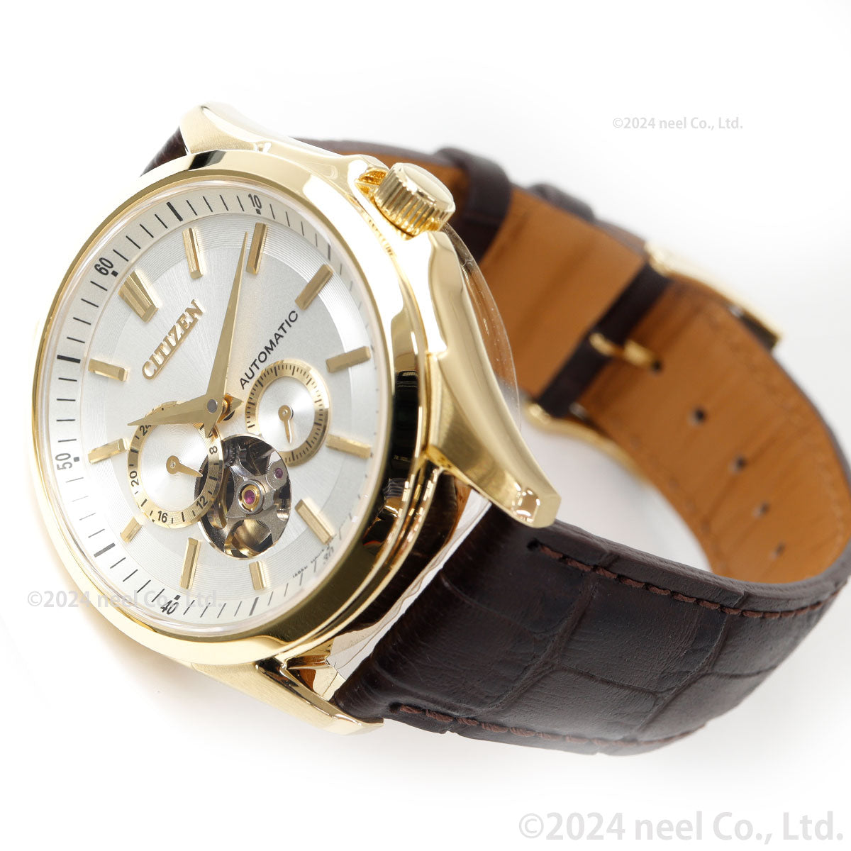 シチズンコレクション CITIZEN COLLECTION メカニカル 自動巻き 機械式 腕時計 メンズ NP1013-02P オープンハート【2025 新作】