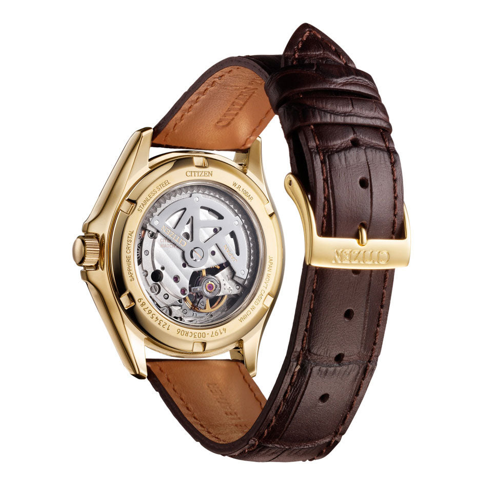 シチズンコレクション CITIZEN COLLECTION メカニカル 自動巻き 機械式 腕時計 メンズ NP1013-02P オープンハート【2025 新作】