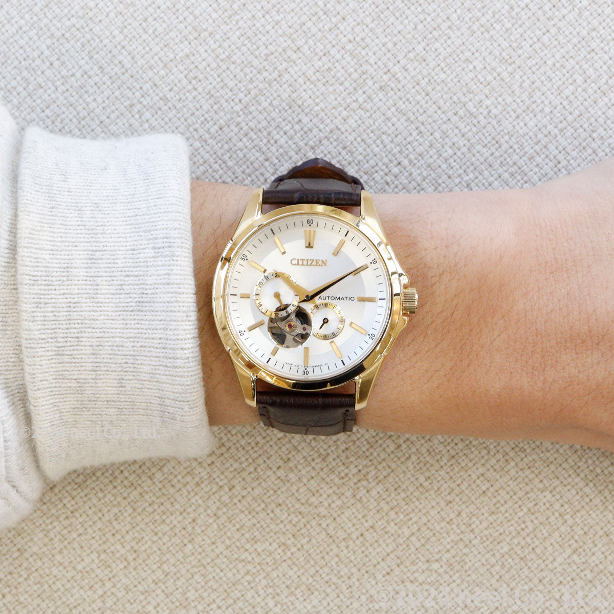 シチズンコレクション CITIZEN COLLECTION メカニカル 自動巻き 機械式 腕時計 メンズ NP1013-02P オープンハート【2025 新作】