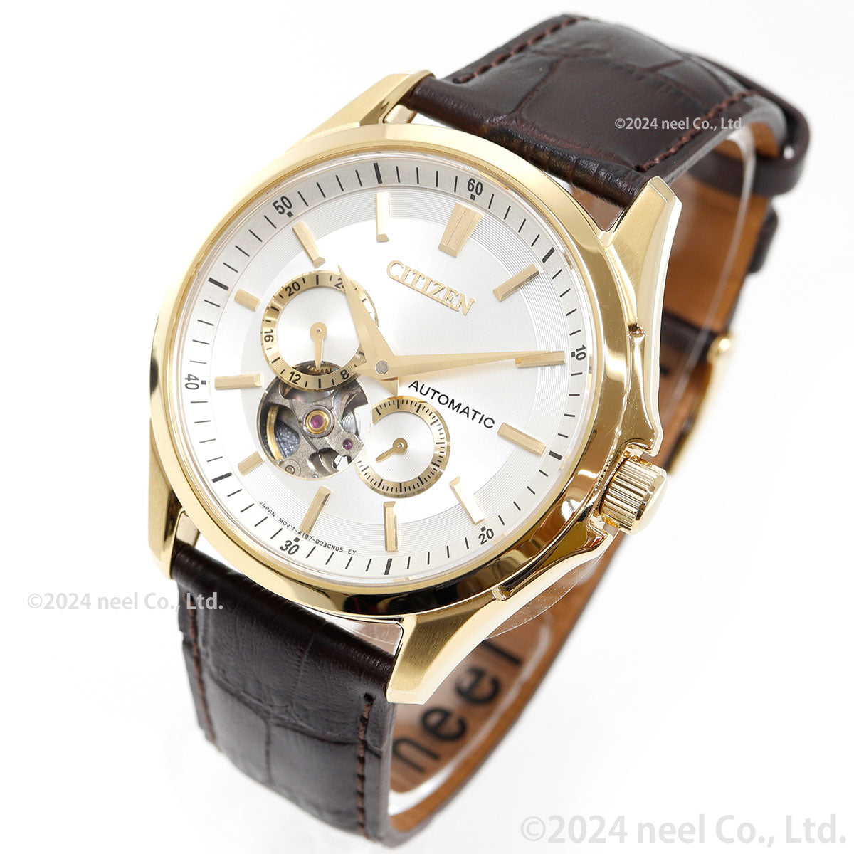シチズンコレクション CITIZEN COLLECTION メカニカル 自動巻き 機械式 腕時計 メンズ NP1013-02P オープンハート【2025 新作】