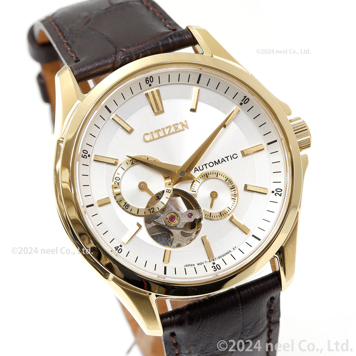 シチズンコレクション CITIZEN COLLECTION メカニカル 自動巻き 機械式 腕時計 メンズ NP1013-02P オープンハート【2025 新作】